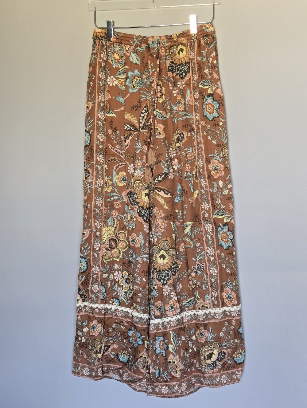 Spell Mojave Lily Pant Wide Leg Floral Print Pants Size M - Picture 9 of 13